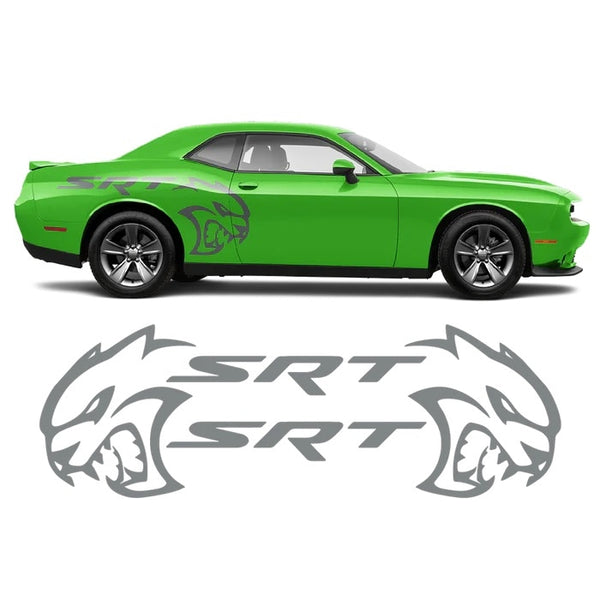 11-24 Hellcat SRT Demon Rear Fender Decal Sticker Tribal Dodge Challenger Durango Charger Car Decal